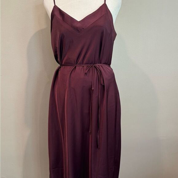 NWT 41 Hawthorn satin Midi Dress size MP - Picture 8 of 8
